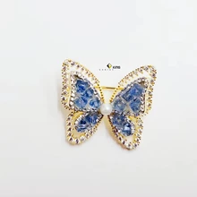 Butterfly zircon brooch  fashion accessory unique design