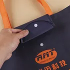 Blue Tote Polypropylene Tote Bag Dark Blue Color Pp Non Woven Folding Bag Reusable Eco Friendly Tote
