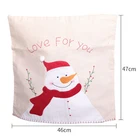 Chair Cover Hot Sale Christmas Stock Chair Cover Wholesale 46x47cm