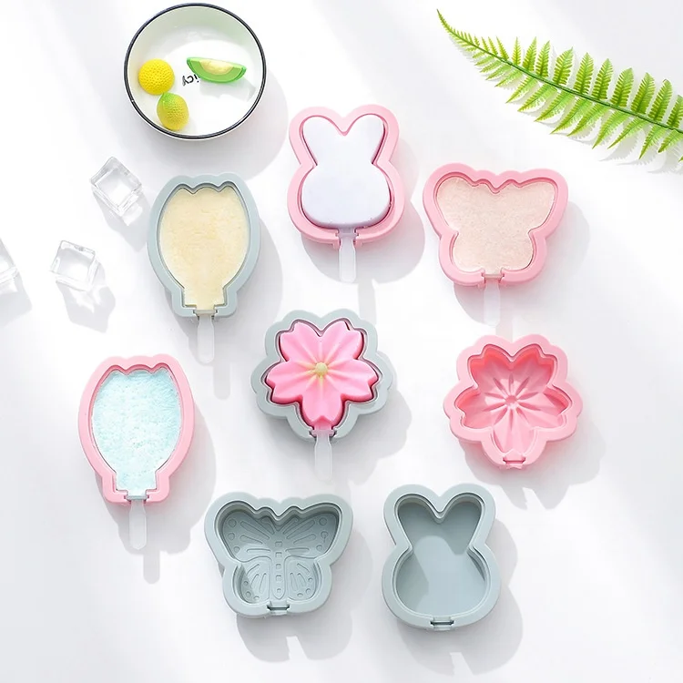 fruit flower shaped Silicone Candle Mold DIY Hug Heart Couple Bear Animal Candle Making Resin Soap Cake Mold Gifts Craft