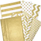 Gift Wrap Personalized Custom Pink Gift Wrap Tissue Paper Clothes Wrapping Bamboo Gold Tissue Paper For Christmas