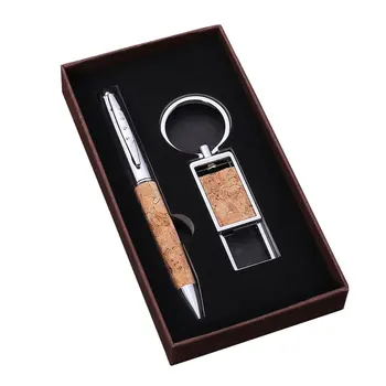 Metal Cork Business Set Premium Customer Corporate Gift Set Luxury Promotional Supplier