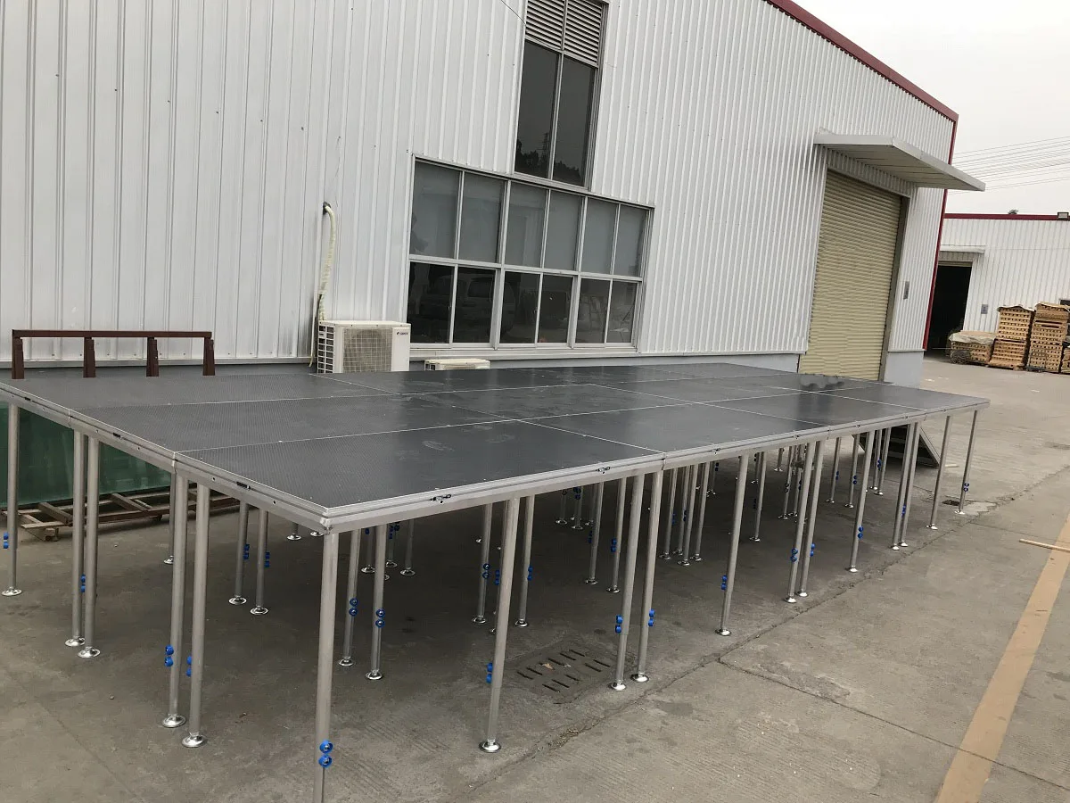 Outdoor Aluminum Simple Assembly Puppet Stage Aluminum Alloy Stage Step