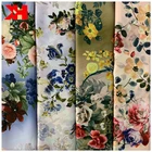 Shaoxing Manufacture Reliable Quality Printed Silk cheap polyester Satin Fabric For Dress