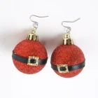 Earrings 2021 Christmas Boutique Small Red Ball Earrings Cute Earrings For Female