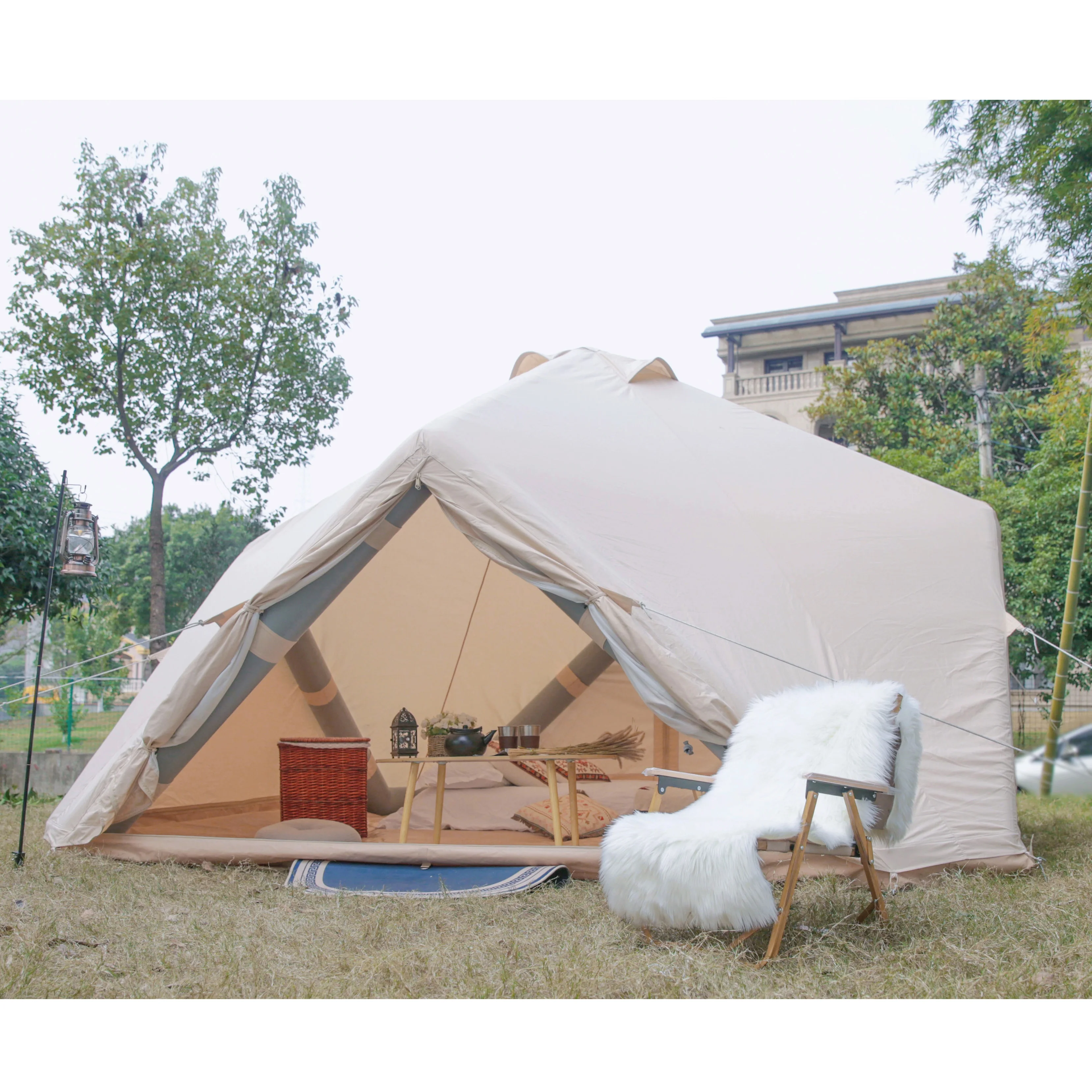 7 person air tent