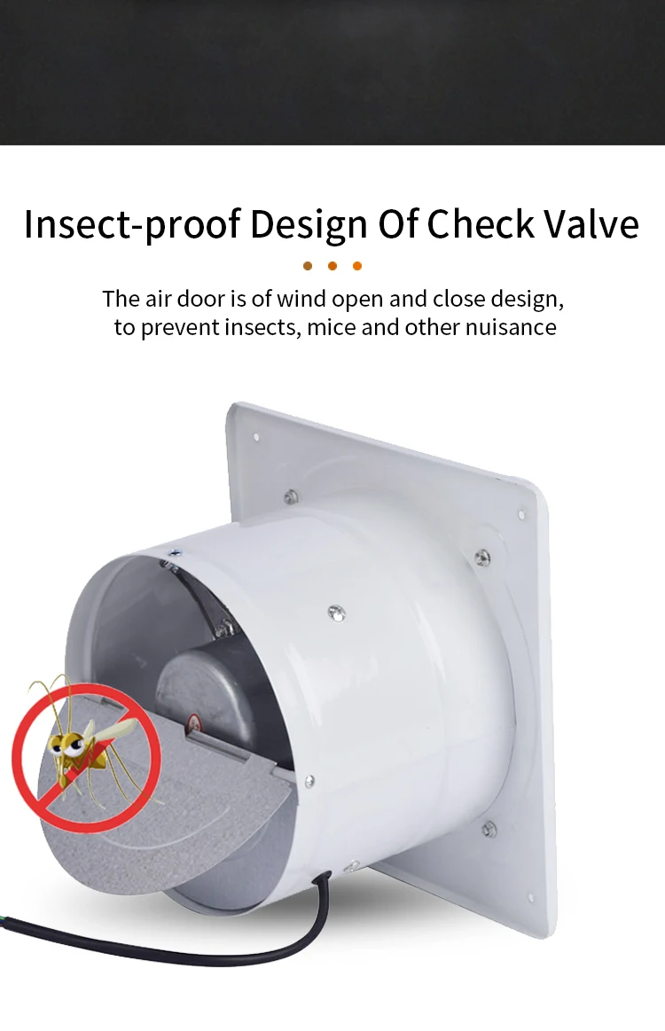 Electric Duct Exhaust Fan, Centrifugal, Plastic - detail 14