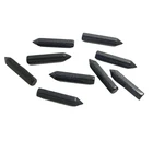 Stone For Pointed Pencil Black Onyx Double Terminated Natural Stone Pendant