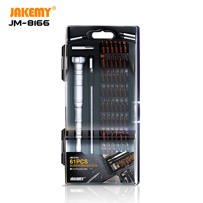 Jakemy Jm 8166 61 In 1 Precise Screwdriver Set Diy Repair Hand Tool Kit