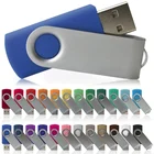 Plastic Usb Flash Drives Top Selling Plastic Pen U Disk Usb 2.0 Flash Drives Swivel For Advertising