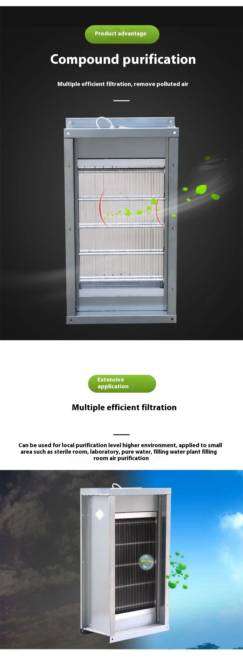 Air Purifier, Stainless Steel, Air Purifier Filter - detail 8