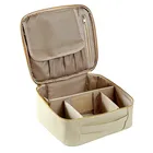 Pvc Train Pvc Makeup Bag Water Proof Clear PVC Travel Makeup Bag 2 Layer Portable Train Cosmetic Case