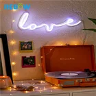 Wing Lights LED Illuminated Logo Acrylic Wing Love Wedding Custom Neon Signs Word Lights For Home And Bar