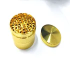 Herb High Quality 40mm 4 Parts Pink Herbal Tobacco Grinder Herb Crusher Aluminnium Grinder Weed Smoking Accessories