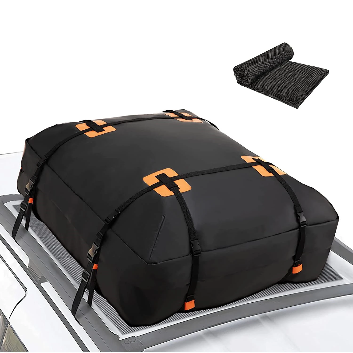 15 Cubic Feet Waterproof Rooftop Bag Travel Storage Luggage Soft-shell All Cars Vans And Suv Car Roof Bag Cargo Carrier - Buy Car Roof Bag Cargo Carrier,15 Cubic Feet Waterproof