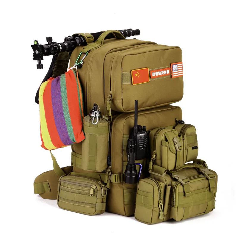 Waterproof 55l Outdoor Large Tactical 
