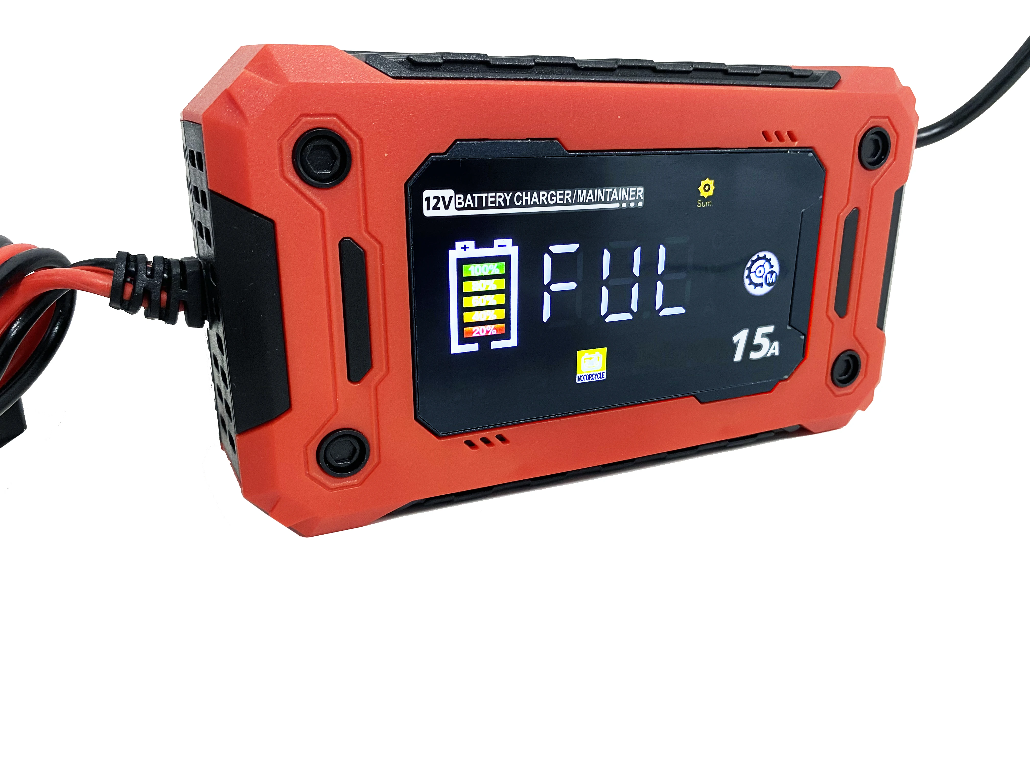 New products 12V battery charger 12V 15A power supply function automatic Universal agm gel lead-acid lifepo4 battery charger