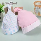 Sale Baby Customized Low MOQ Children's Hat Cute Sunshade Unisex Hot Sale Pink Baby Bow Hat