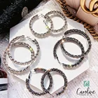Hoop Earrings Earrings Hoop Earring Fashion Clay Cute Diamond Hoop Earrings