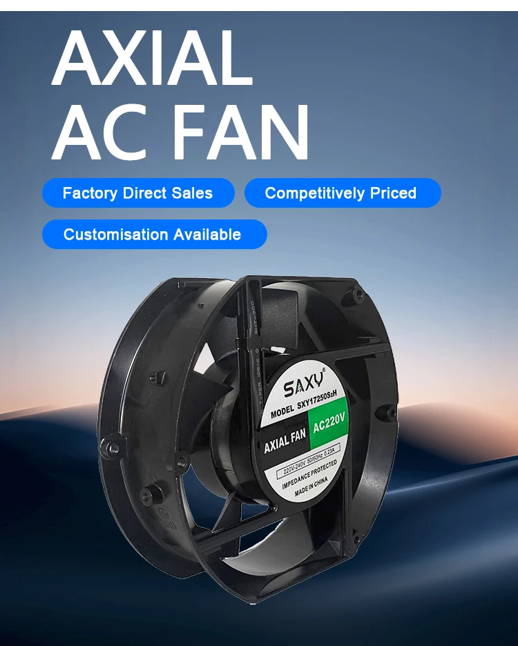 Yc17250 Axial Fan, 380V, 17215051mm, 2550RPM - detail 4