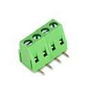 Terminal Block 5.08mm Pitch Low Voltage PA66 Right Angle Pcb Screw Terminal Block Stackable 2 3 4 5 6~24Pin