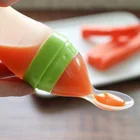 Baby Baby Feeding Bottles Silicone Baby Toddler Feeding Bottle Fresh Food Baby Squeeze Spoon Feeder