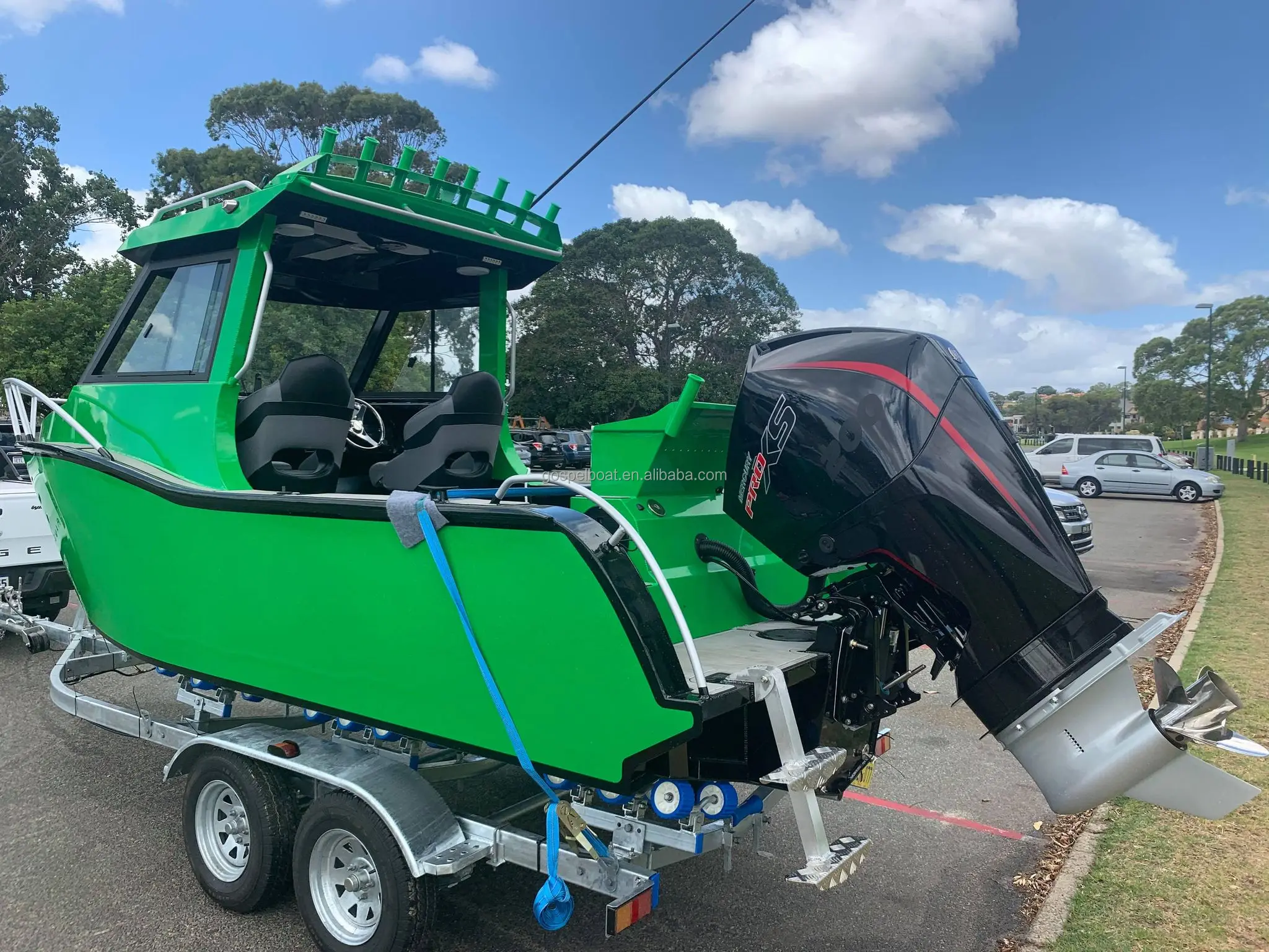 Gospel Aluminum Boats For Sale Ft M Profisher Cuddy Cabin