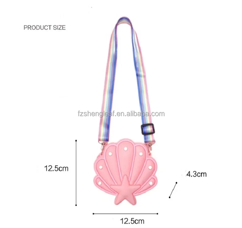 product customized cute cartoon silicone shoulder pouch handbags oem japan style beautiful childrens beaatiful kids zipper shoulder-4