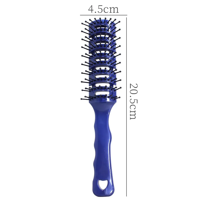 Custom logo hair care massage comb household hairdressing massage comb hair style anti-static high quality plastic massage comb