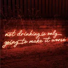 Neon Sign Sign Led Red Neon Words Light Wall Decoration Led Neon Letters Sign Custom For Bar Club Pub