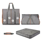 Carry Dog Airline Approved Collapsible Pet Carry Dog Pet Transport Carrier With Logo Print
