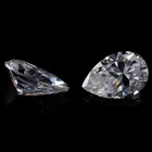 Gems Moissanite Wholesale D Color Pear Shape VVS1 Moissanite Diamond Loose Gems For Jewelry