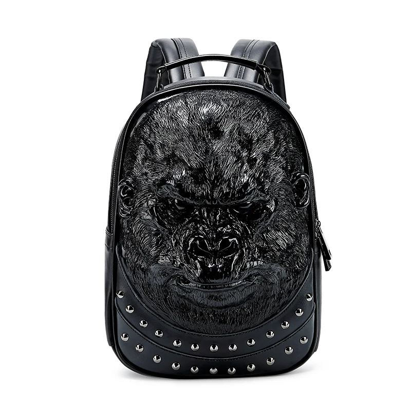 3D Stylish And Nice Print Pattern Shoulder Bag Rucksack PU Leather Women Girls Ladies Backpack Travel Bag