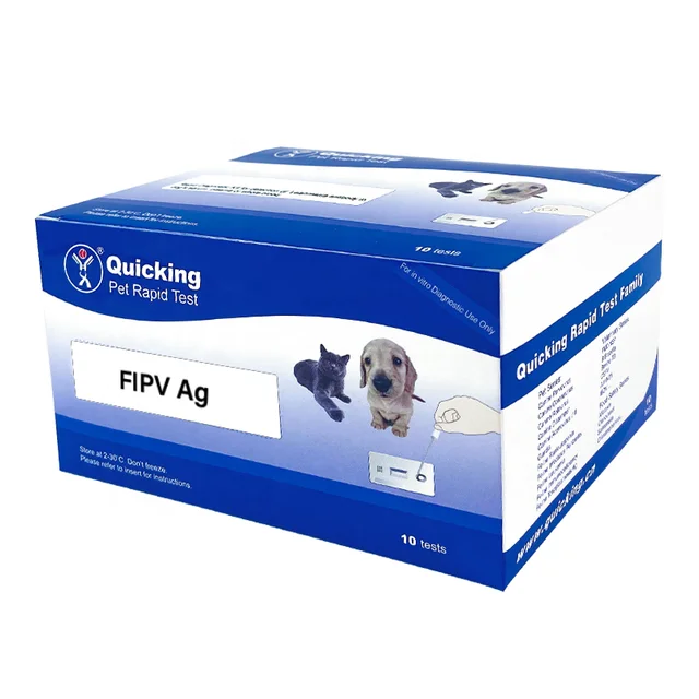 FIPV antigen (FIP ag) Rapid Test Animal Disease Diagnostic Test Kit/feline infectious peritonitis bliss