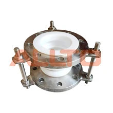 Hot Sale Flexible Coupling Flange Pipeline Stainless Steel PTFE Expansion Joint Compensator Ptfe Ss 304 Bellows