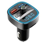Car T25 Car Mp3 Blue Tooth Player USB Car Fast Charger T25Q Blue Tooth Hands-free Fm Transmitter