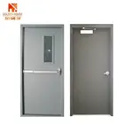 Metal Door Hollow Metal Door Insulated Hollow Metal Steel Fire Rated Flush Emergency Exit Door And Frame Price Supplier