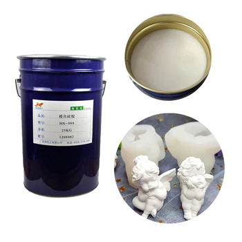 rtv2 liquid silicone rubber to make mold for artificial resin art candle raw material factory price china wholesale