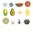Beads Silicone Baby Beads BPA Free Silicone Baby Teething Beads For Mickey Beads