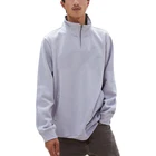 Hoodie Zip New Style Terry Hoodie Custom Logo Half Zip Streetwear Sweatshirt Men