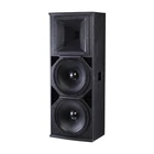 Professional Profession Professional Dual 15" Profession Audio Stage Speaker 2 Way Full Range Professional Speaker
