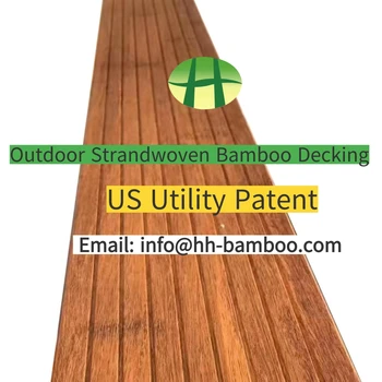 CE outdoor bambu parquet decking factory With US Utility Patent