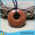 Stone Pendant Designer Pendants Quality Products Natural Gold Sand Stone Fine Accessories Pendant