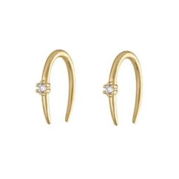 Slovehoony 2019 Shooting Star Open Hoop Earrings Jewelry Earring Holder For Woman