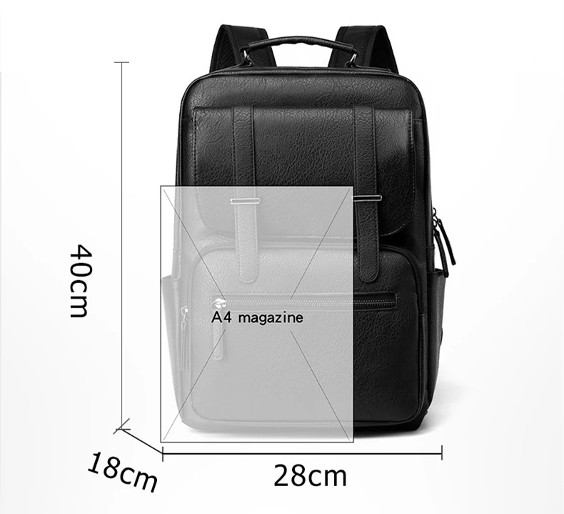Lightweight Durable High Quality Unisex Large Capacity Waterproof Fashion Laptop Backpack School Travel Waterproof Bag for Male
