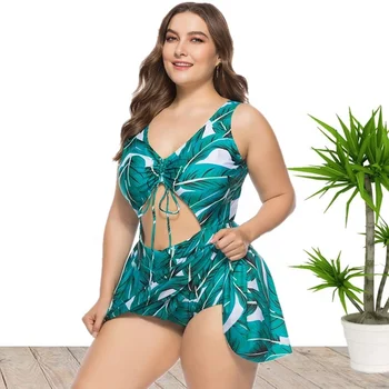 2022 New Arrival Plus Size Sexy Floral Print Swimwear Beachwear Bikini