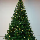 Stars 180cm Tall Fire Proof Light Stars Christmas Tree Pe Regular PVC Christmas Tree With Lights