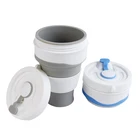 Wholesale Outdoor Sports Mountaineering Portable Mug Silicone Folding Cup