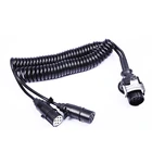 Flat Cable One-to-two European-style Safe Secure Spiral 15-pin Electric Price Flat Cable