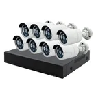 ON SALE 8ch POE NVR KITS IP Camera 5mp 4mp 1080p Waterproof Outdoor Infrared Cctv Network System